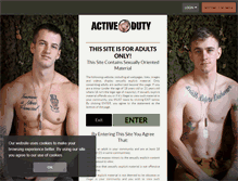 Tablet Screenshot of activeduty.com
